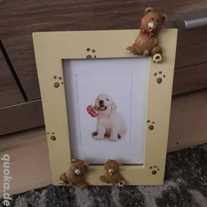 Bilderrahmen mit Teddybären, Bildformat 10x15cm neu  
