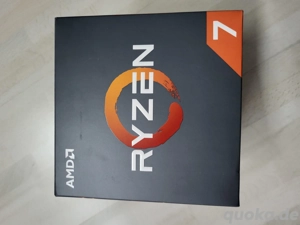 AMD Ryzen 7 2700X Prozessor plus CPU Kühler Bild 3