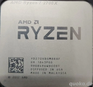AMD Ryzen 7 2700X Prozessor plus CPU Kühler Bild 5