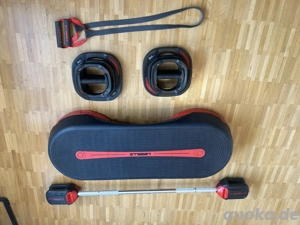LesMills Les Mills Komlettset Langhantel, Gewichte, Stepper, Smartbar, Smartband