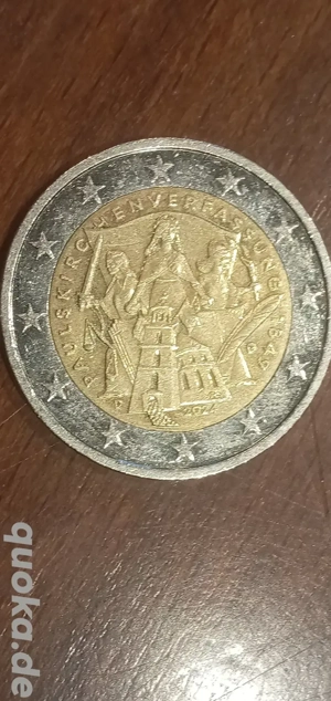 2 euro 2024 Paulskirchenverfassung Deutschland 