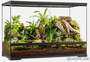 Exo Terra Glasterrarium 90x45x60 cm   Top Zustand!
