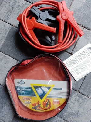 KFZ Überbrückungskabel   Starthilfekabel Set