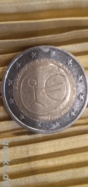 2 euro  wwu 1999-2009  Strichmännchen Deutschland 