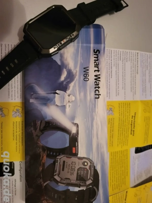 Verkaufe Smart Watch W60. Habe ich geschenkt bekommen. Leider nicht mein Geschmack.