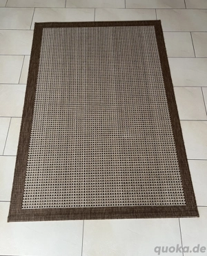 Sisal Teppich 120 x 170 braun beige