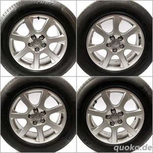 Audi Q5 8R   FY Original Alu-Felgen 17" Zoll Reifen 235 65 R17