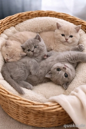 BKH Kitten in Grau & Creme   private Abgabe
