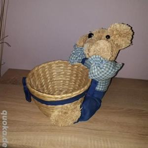 Osterkorb aus Bast für Süsses,Blumen oder andere Utensilien  