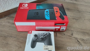 Verkaufe Nintendo Switch 2. Gen mit Pro Controller und Spiel Zelda BotW ! Bild 2