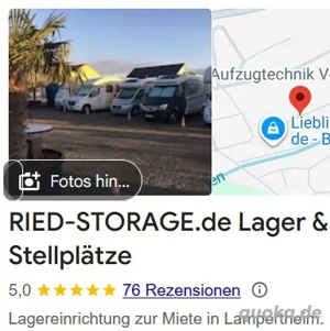 Stellplatz für Ihr Wohnmobil oder Wohnwagen !!! Mehr geht nicht ;O)