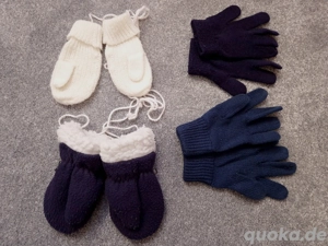 Baby Handschuhe Set - Fäustlinge, Fingerhandschuhe versch. Größen