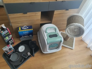 Katzen Zubehör Katzenklo Kratzbaum 