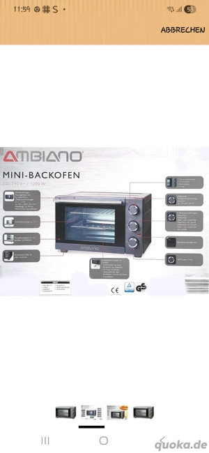 mini backofen