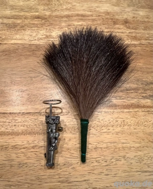 Gamsbart mit Silber Hülse 835 Bild 3