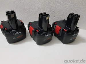 3 x Original Bosch Akkus 2 6  V 1,5 Ah Cs NiCd