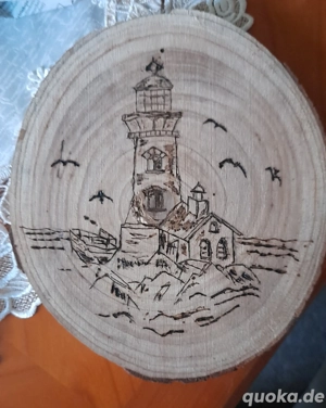 Bild auf Holz - selfmade - i.A.