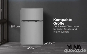 Kleine Kühlgefrierkombi von Yuna