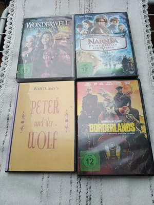 4 Kinder Disney DVDs 