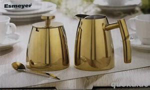 Esmeyer Cambridge Set in gold für kaffee,Neu