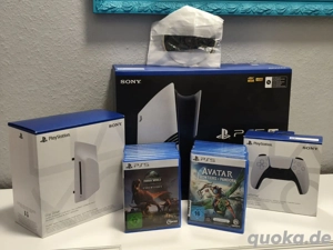 Sony PlayStation 5 Pro 2TB wie NEU,Dis Laufwerk,2 Controller, Standfuß,18 Spiele