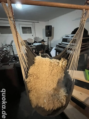 Hängesessel   Sitzhängematte   Indoor & Outdoor   Anthrazit