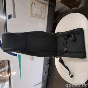 Aguti Not-Zusatz-Steck-Klappsitz für Wohnmobil oder sonstige Fahrzeuge