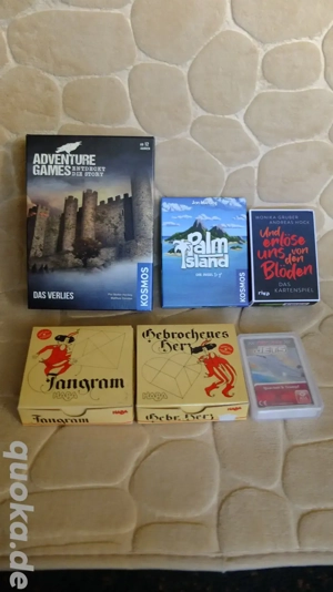 Kartenspiele Spiele - Adventure Games - Das Verlies * Palm Island * Haba Tangram * Quartett