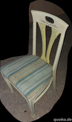 Orig. Berliner Opernpalais Kaffeehaus Stühle Vintage 18 Stck.