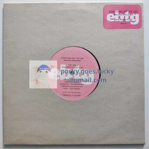 Everything But The Girl - Walking Wounded Dave Wallace Remix 1996 Single Sided Promo 10" Vinyl Drum 