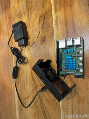Raspberry Pi Modell 4B 4GB RAM inkl. Gehäuse und Netzteil