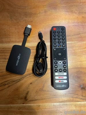 Waipu TV Stick 4K mit Fernbedienung