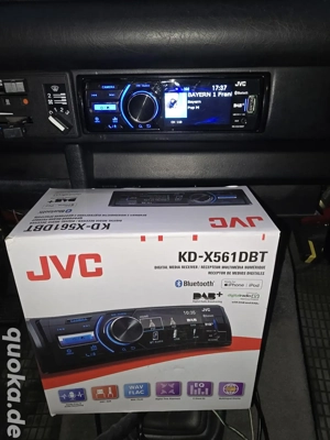 Oberklasse-Autoradio JVC-KD-X561DBT incl. IR-Fernbedienung