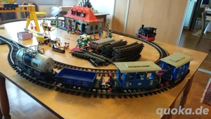 Playmobil Eisenbahn mit Zubehör