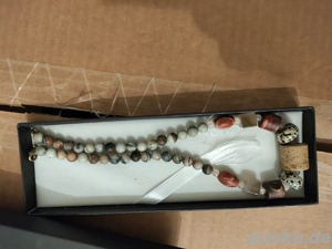 Halskette Steinkette 44 cm