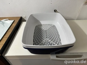 katzentoilette mit Siebsystem