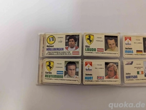 48teiliges Sammelkarten Set in Mappe (ca. 1977)