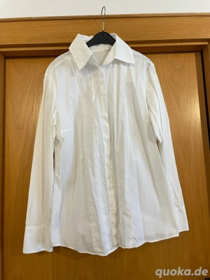 Weiße Bluse von Van Laack, Größe 44, Damen, Hemd