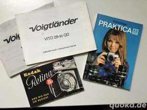 Handbücher Fotoapparate 