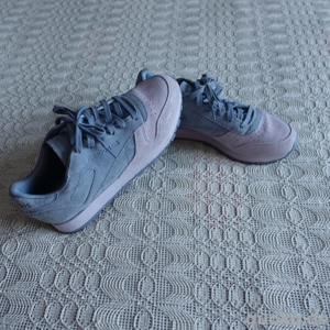 Damen - Sneaker Reebok Classic CL Leather NBK, Gr. 39, quartz rain cloud