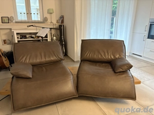 Koinor Designer 2 Sitzer Echtleder