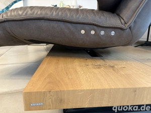Koinor Free Motion Ledersofa 2 Sitzer, gebraucht