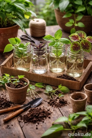 Pflanzen oder Absenker