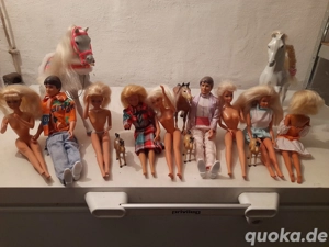Barbiepuppen Pferde
