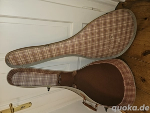 Antik! Vintage! Schöner, großer Gitarrenkoffer  Bass Gitarre Koffer Krause Braunschweig Deko!