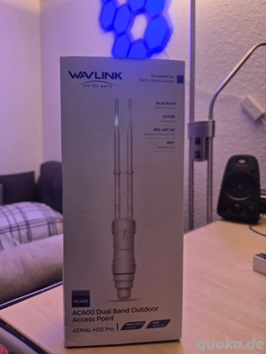 --- Wavlink AC600 7dBi Hi Power Outdoor Omni-directional Access Point 45 Euro + 6,19 Versand