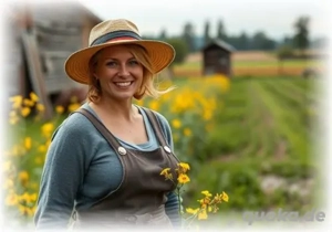 Eine ehrliche und treue Landwirtin sucht einen Landwirt zur gemeinsamen Zukunft