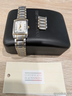 Armani Damenuhr Armbanduhr Bild 2