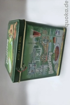 Blechdose Underberg Collection 2008 EDITION leer Sammeldose