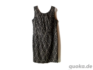 Kleid Spitze Spitzenkleid festlich schwarz C&A Gr. 44